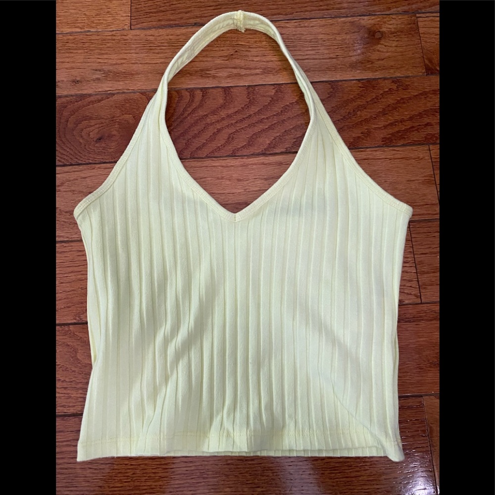 Yellow Halter Top